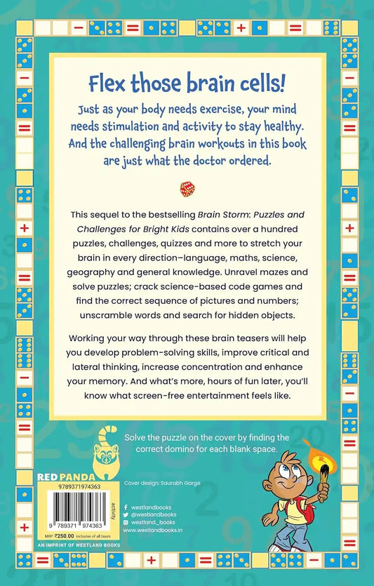 Brain Storm 6 : Puzzles And Challenges For Smart Kids