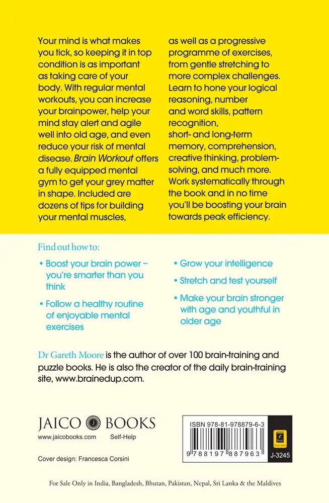 Brain Workout : Tips And Techniques To Train Your Mind