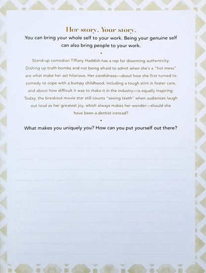 Bravely Journal : A Guided Journal for Imagining a Future You'll Love