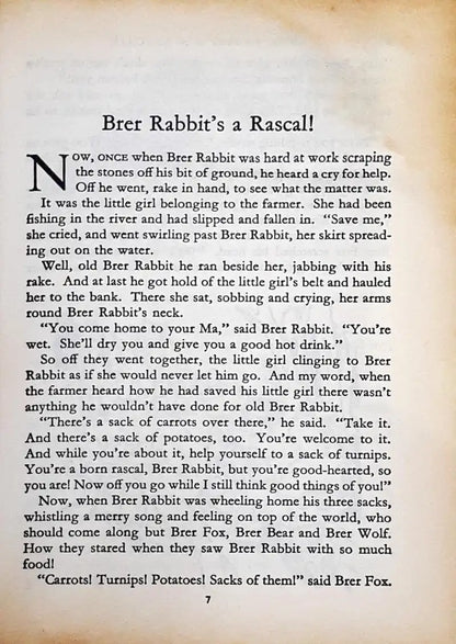 Brer Rabbit : Brer Rabbit's a Rascal (HC) (P)