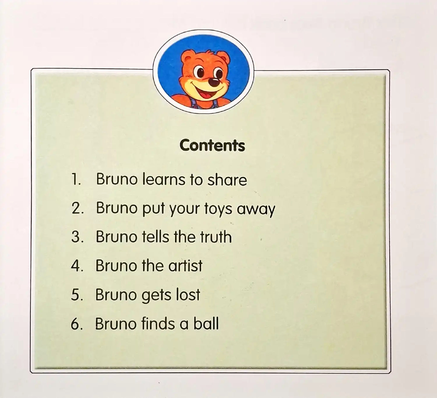 Bruno Learns to Share and Other Stories | 6 Books in 1