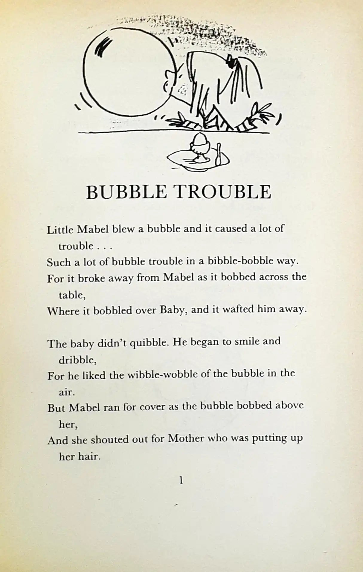 A Young Puffin Storybook Bubble Trouble (P)