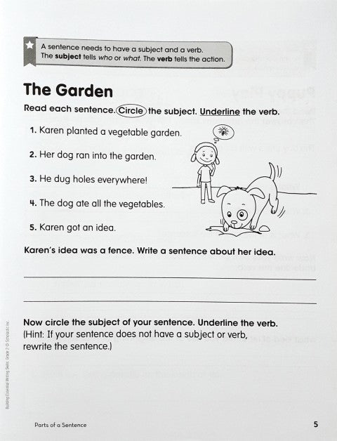 Building Essential Writing Skills Grade 2