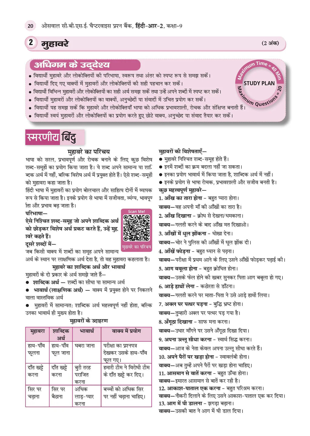 Oswaal CBSE Question Bank Chapter Wise and Topic Wise Hindi - Ganga Class 9 (Latest NCERT) Suitable for R2