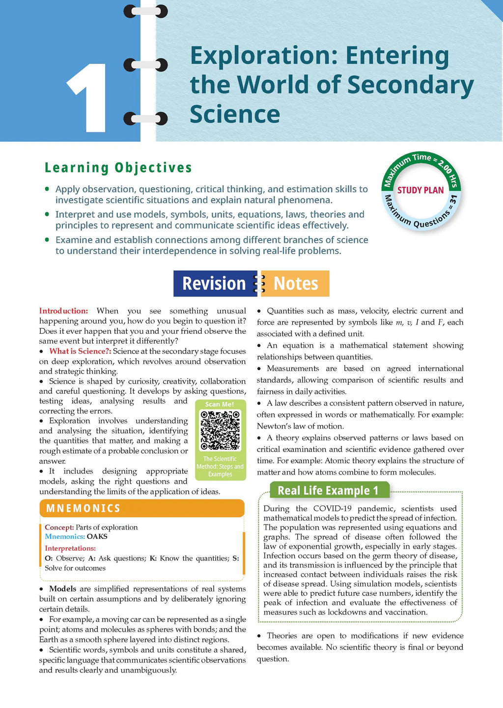 Oswaal CBSE Question Bank Science Exploration : Class 9 (Latest NCERT)