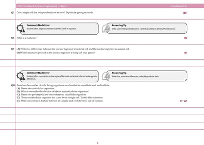 CBSE Workbook Science Standard Exploration : Class 9 (Latest NCERT)