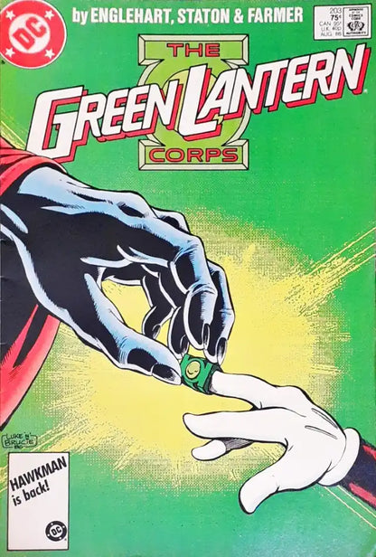 Gotham DC Comics The Green Lantern Corps : Hawkman is Back #203 (1986 edition)