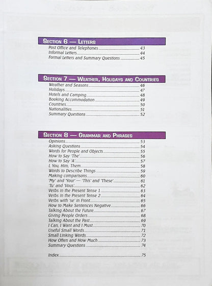 Key Stage Three French The Study Guide (P)