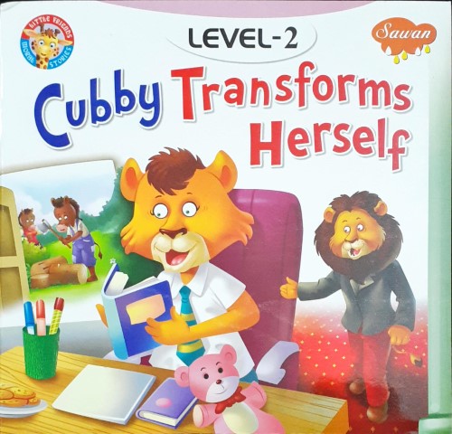 Cubby Transforms Herself Level 2 - Little Friends Moral Stories