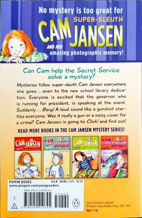 Cam Jansen 26 The Secret Service Mystery