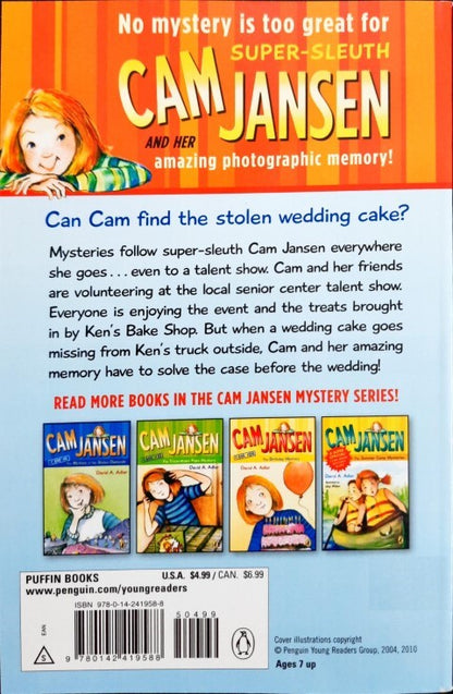 Cam Jansen 30 The Wedding Cake Mystery