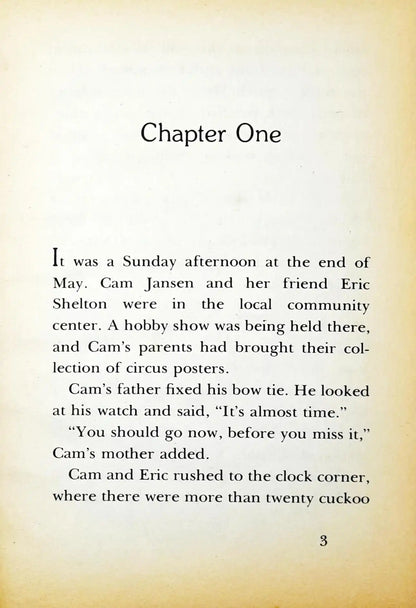 Cam Jansen And The Mystery Of Babe Ruth Baseball (HC) (P)