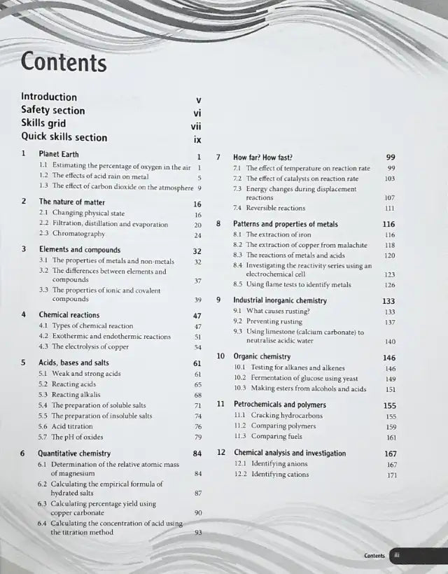 Cambridge IGCSE Chemistry Practical Workbook (P)