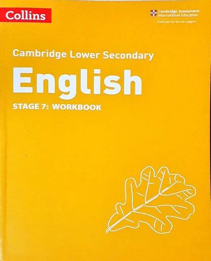 Collins Cambridge Lower Secondary English Stage 7 Workbook (P)
