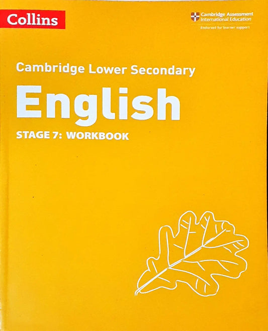 Collins Cambridge Lower Secondary English Stage 7 Workbook (P)