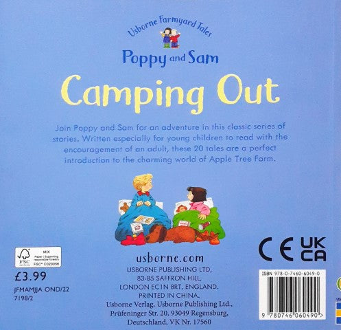 Usborne Farmyard Tales 16 Poppy and Sam Camping Out