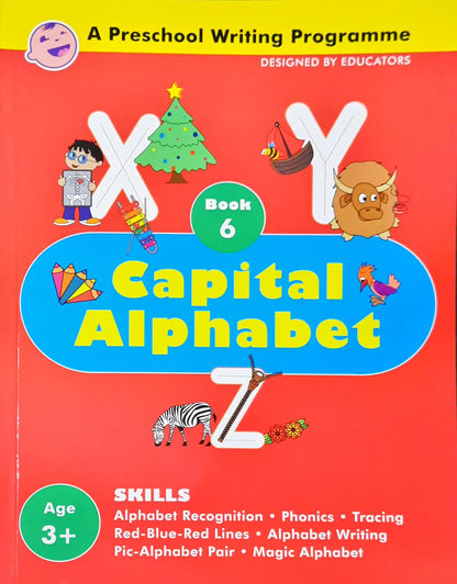 Capital Alphabet : A Preschool Writing Programme - Book 6