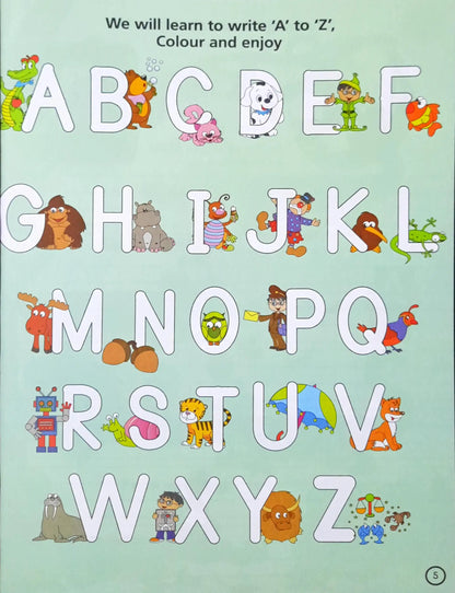 Capital Alphabet : A Preschool Writing Programme - Book 6
