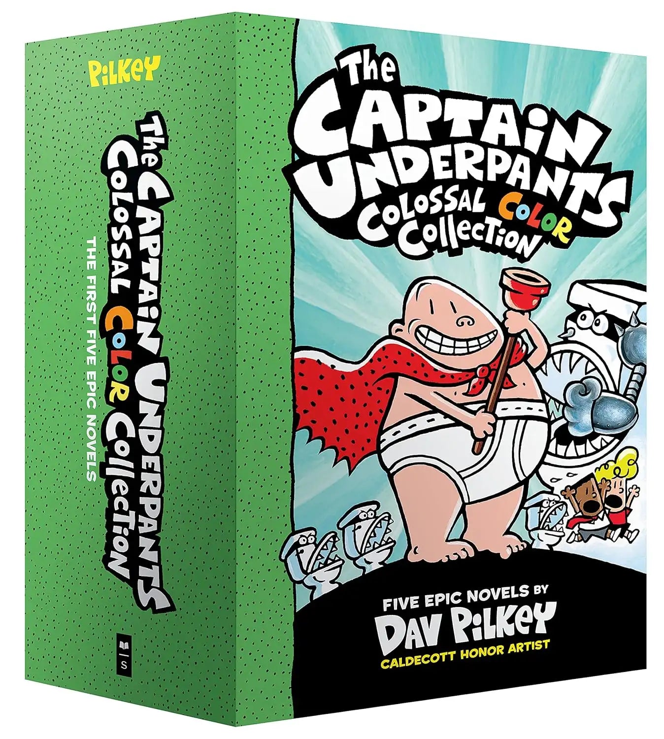The Captain Underpants Colossal Color Collection | Hardcover