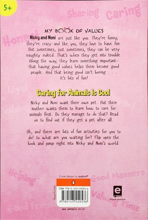 Caring For Animals Is Cool Story And Activity Book