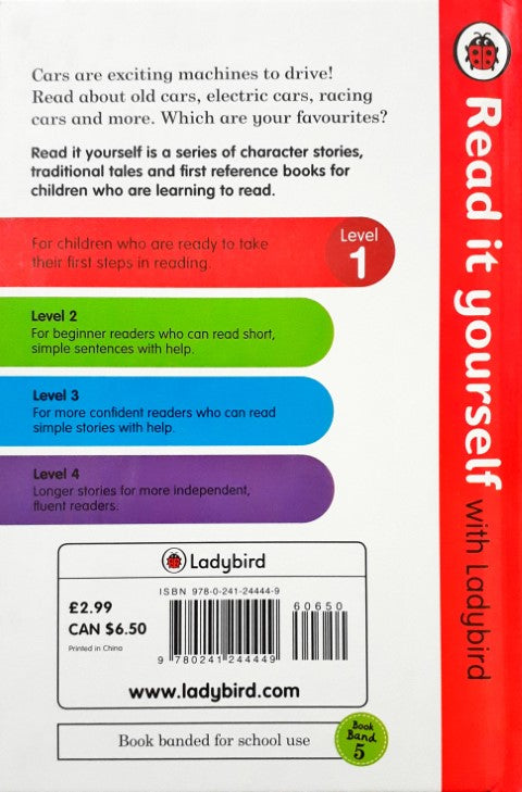 Read It Yourself With Ladybird Level 1 Cars