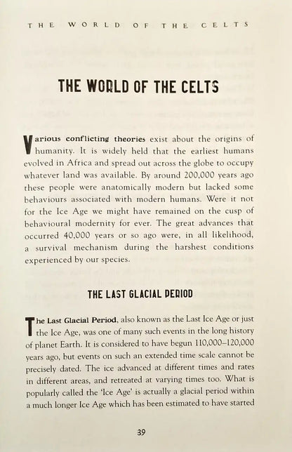 Celtic Ancient Origins : Flame Tree Collector's Editions