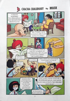 Chacha Chaudhary Corona Warriors