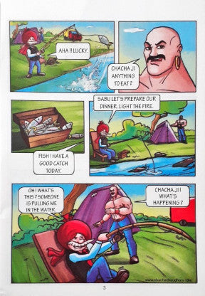 Chacha Chaudhary Goran's Attack