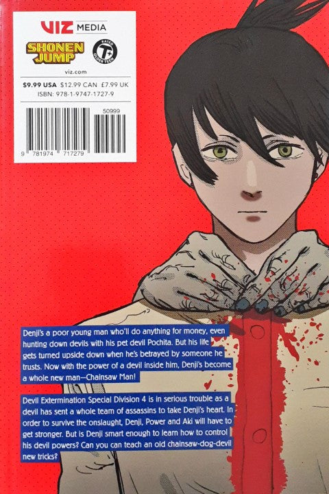 Chainsaw Man Volume 4 Manga Comics