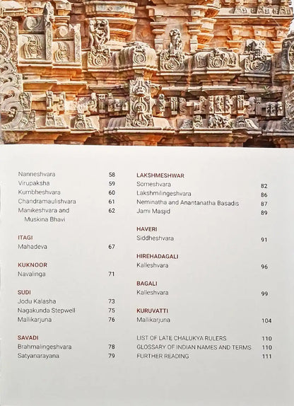 Chalukya Splendours:  In and Around Gadag And Lakkundi