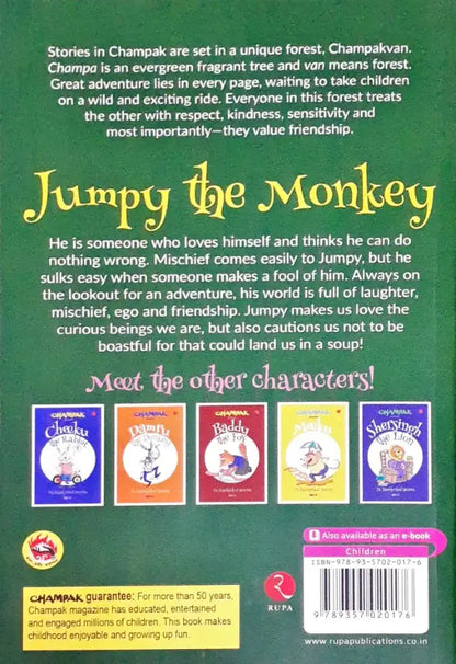 Champak : Jumpy The Monkey - 24 Handpicked Stories