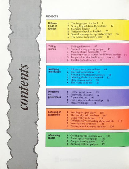 Changing English (National Curriculum Key Stage 3)