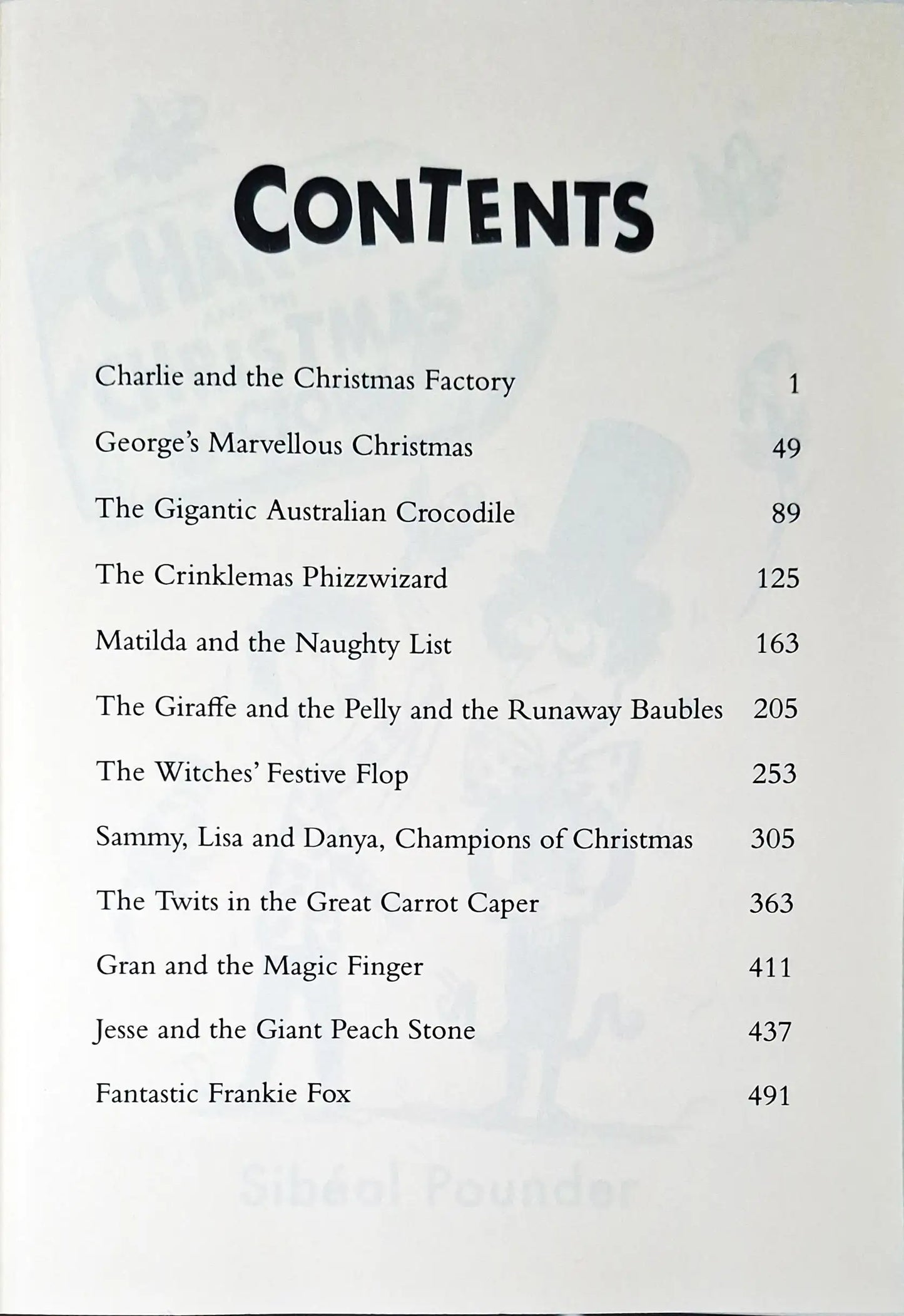 Charlie and the Christmas Factory and Other Stories