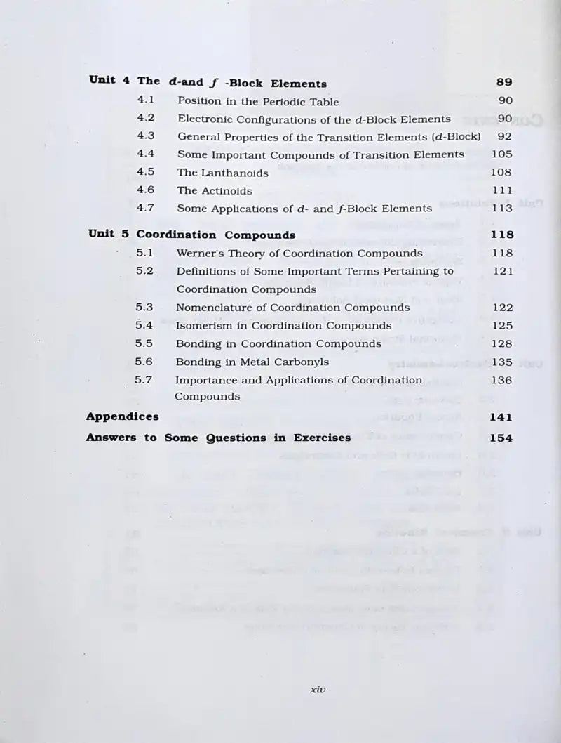 NCERT Chemistry Grade 12 : Textbook Part I