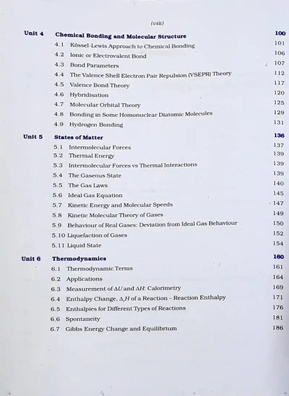 NCERT Chemistry Grade 11 : Textbook Part I