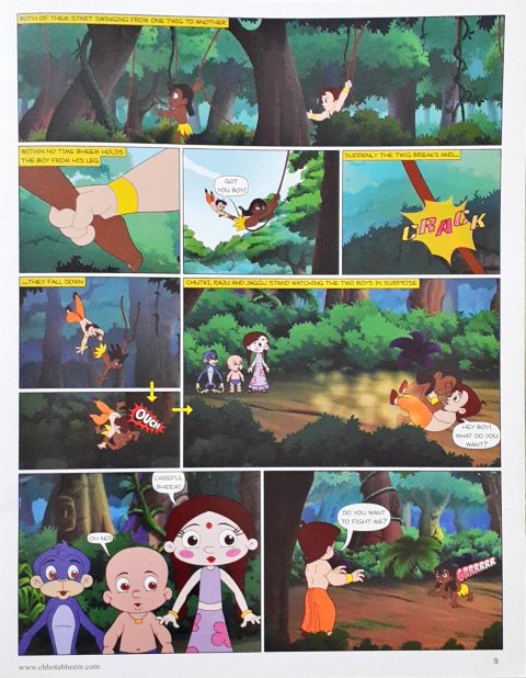 Chhota Bheem In Jungle Boy