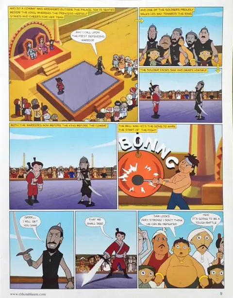 Chhota Bheem in Samurai Sam (P)