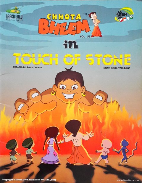 Chhota Bheem In Touch Of Stone