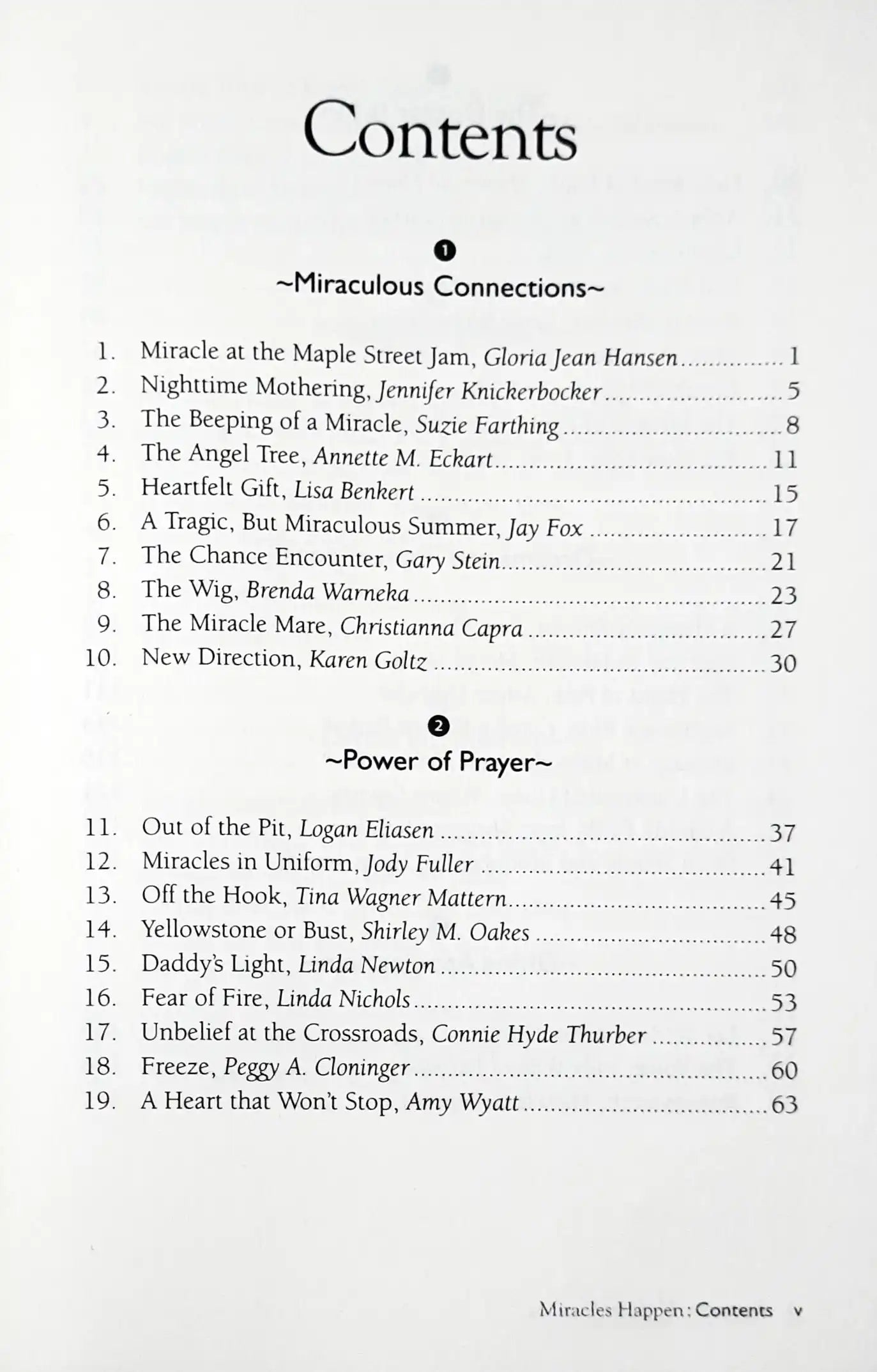 Chicken Soup for the Soul : Miracles Happen