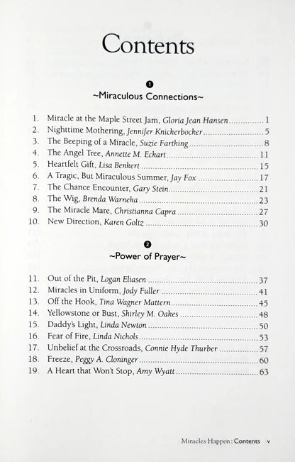 Chicken Soup for the Soul : Miracles Happen