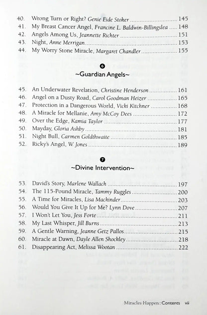 Chicken Soup for the Soul : Miracles Happen