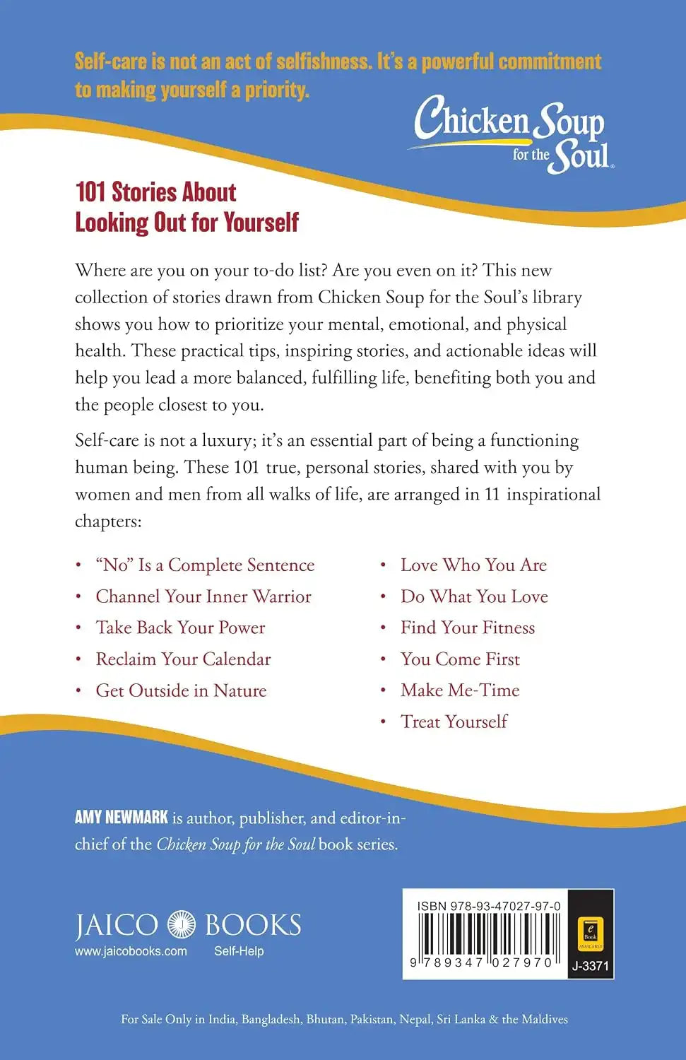 Chicken Soup for the Soul Series : Self-Care Isn't Selfish