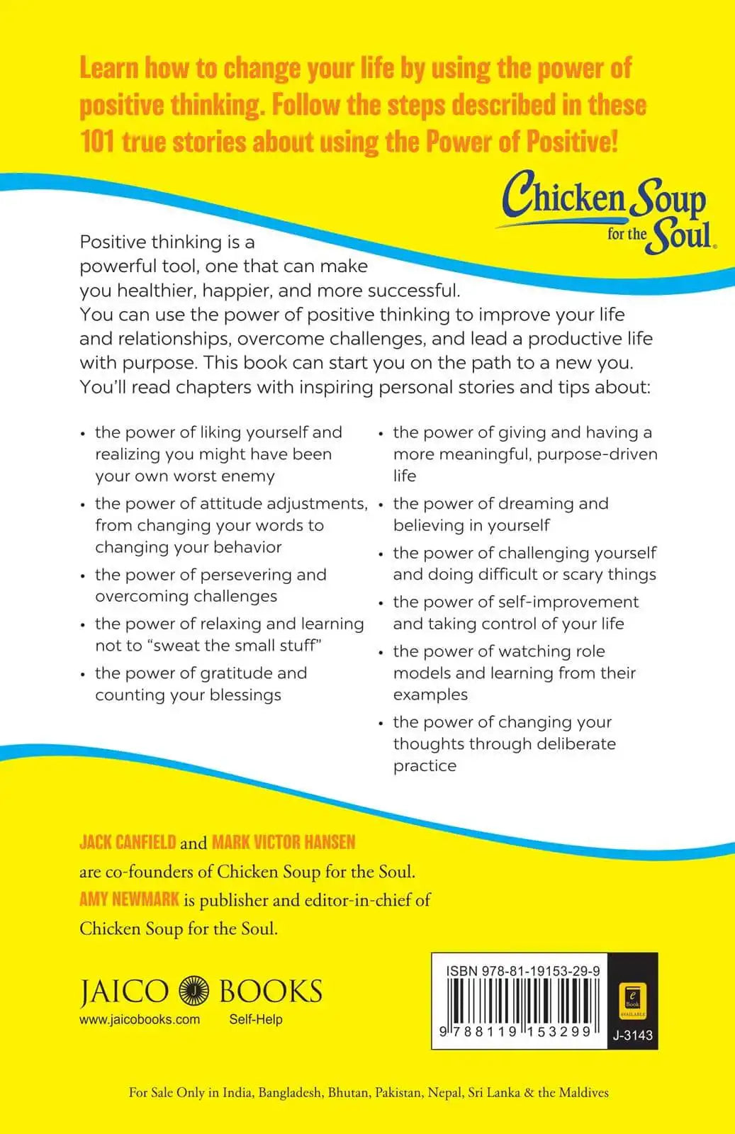 Chicken Soup For The Soul Series : The Power Of Positive
