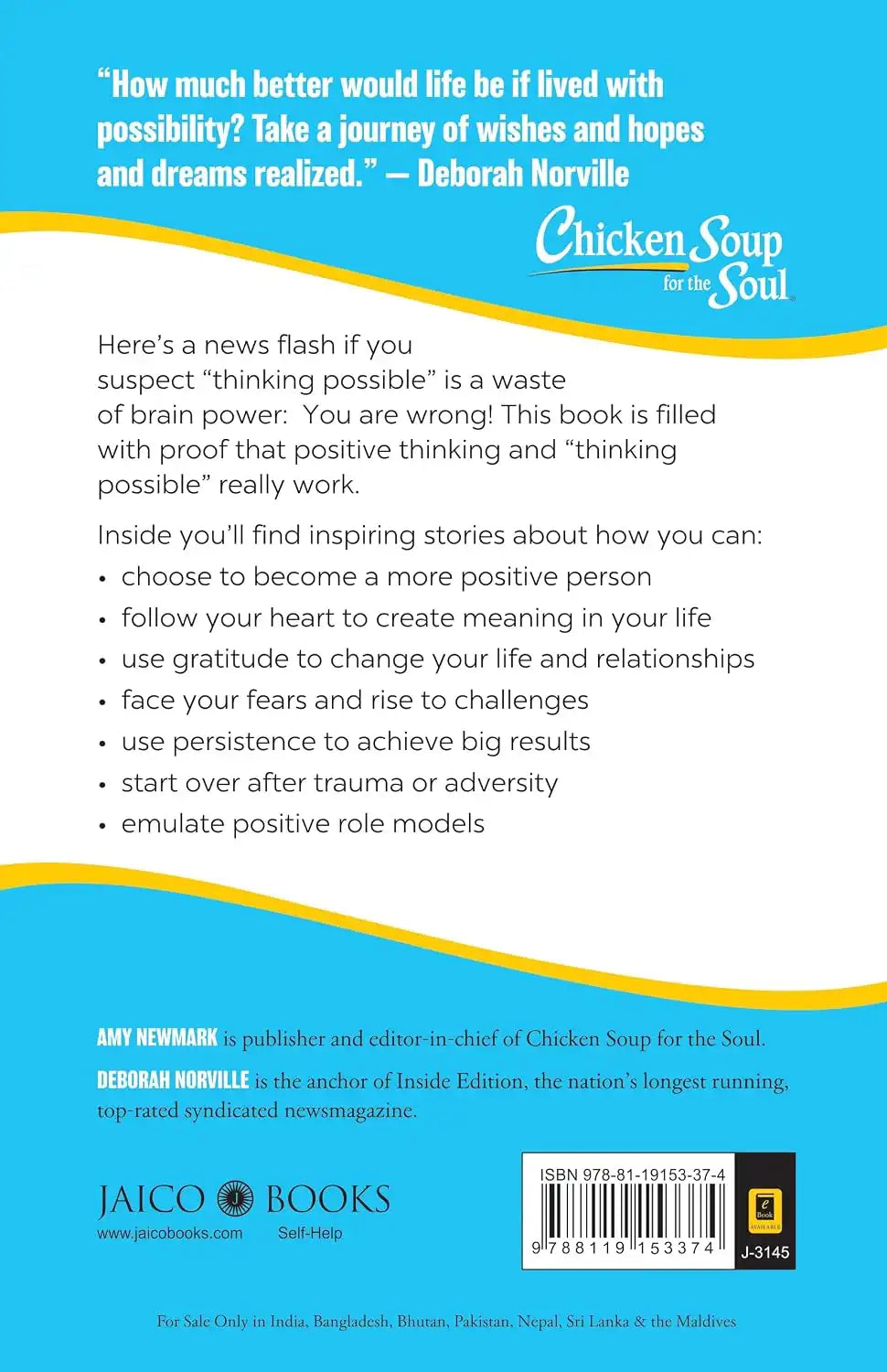 Chicken Soup for the Soul Series : Think Possible