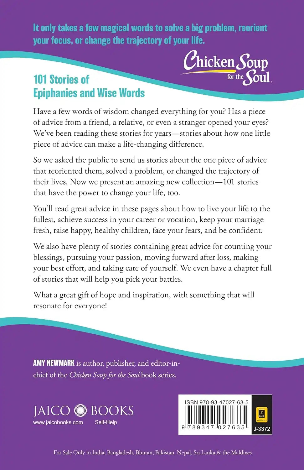 Chicken Soup for the Soul Series : The Advice That Changed My Life