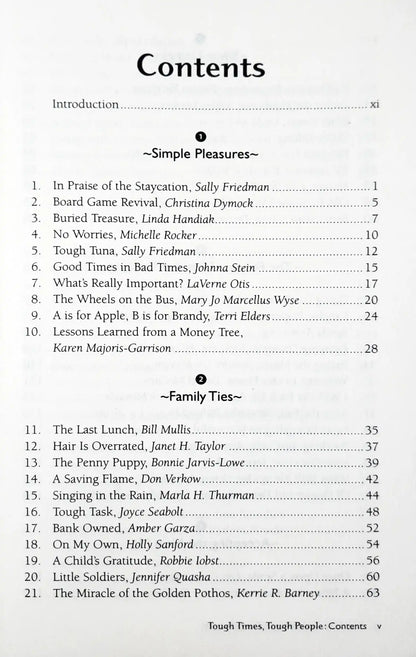 Chicken Soup for the Soul : Tough Times, Tough People