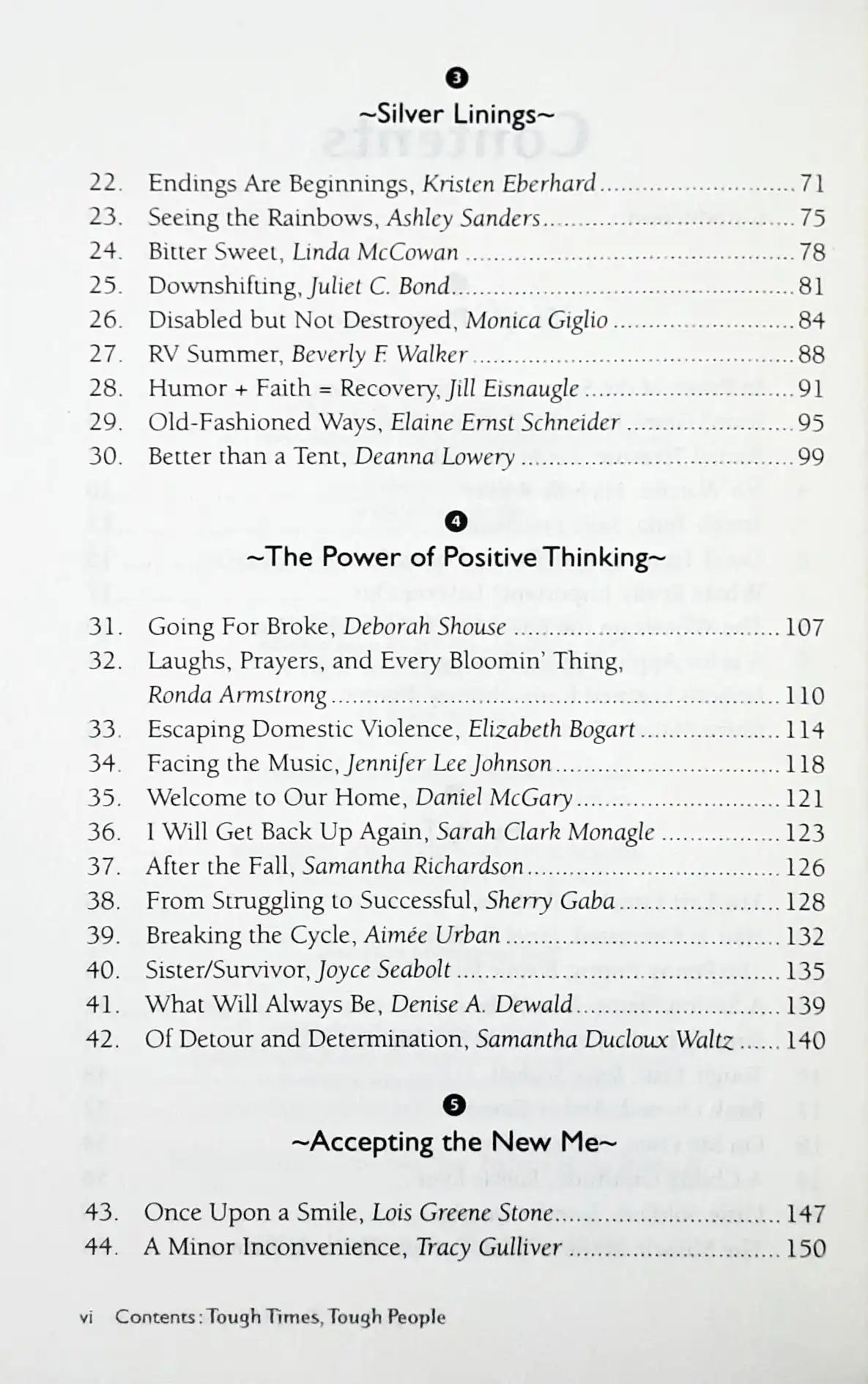 Chicken Soup for the Soul : Tough Times, Tough People