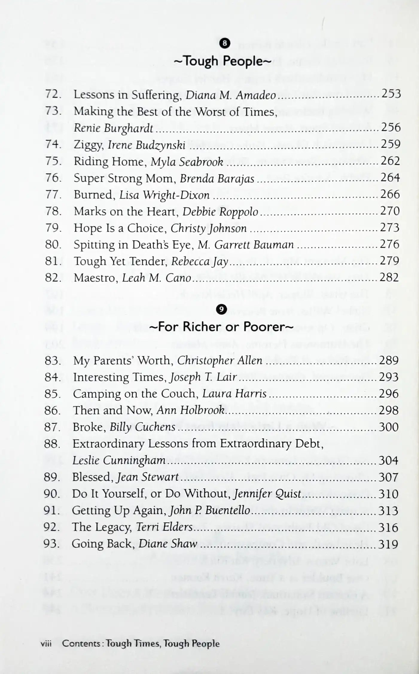 Chicken Soup for the Soul : Tough Times, Tough People