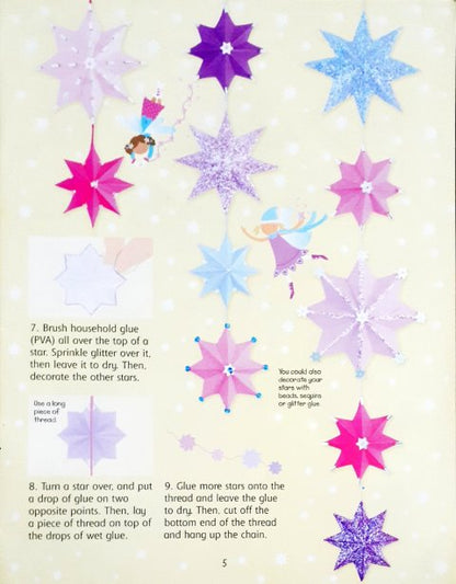 Christmas Fairy Things To Make And Do With Stickers