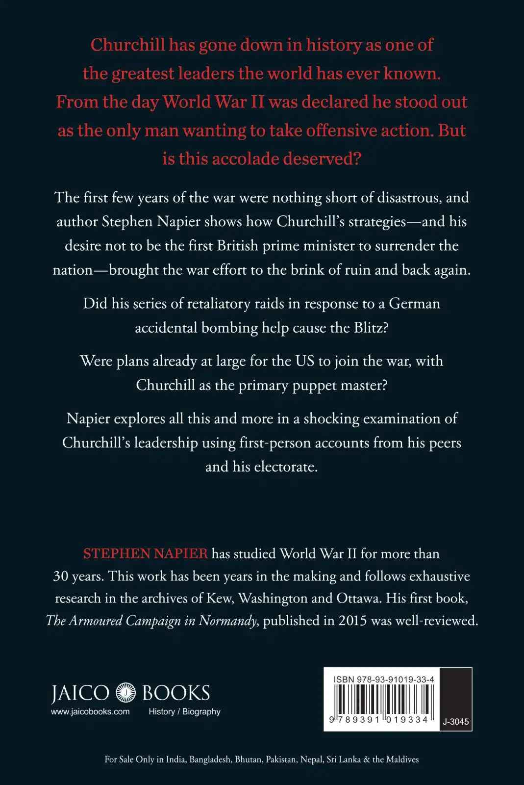 Churchill : Military Genius Or Menace?